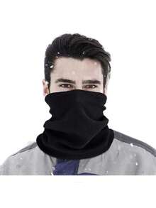 Set 4 Pasamontañas Coipas Balaclava Hombre Táctico Térmico Cómodos Ajustables Motociclistas Montañistas - Negro - Ver 6