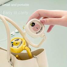 1pc Student Desk Hanging Bag, Detachable & Movable Hook, Desk Edge Hook, Adjustable For School/Office Desk, Backpack Storage Hook, Back To School Supplies