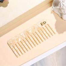 Personalized Acetate Comb Engraving | Wedding Gift | Bachelorette | Bridal Shower | Bridesmaid Proposal | Birthday | Graduation | Halloween Gift,Chic Autumn