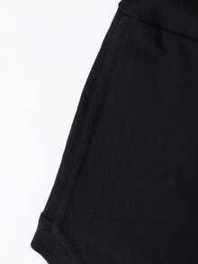 Cute Punch Monkey Print T-Shirt, Casual Summer Men's T-Shirt. Cartoon Monkey And Banana Print. 100% Pure Cotton, Comfortable And Soft Fabric. Washable. Suitable For Everyday Wear, Outdoor Activities, Sports, And Holiday Parties. A Perfect Gift For Your Boyfriend. - 黑色 - 查看 4