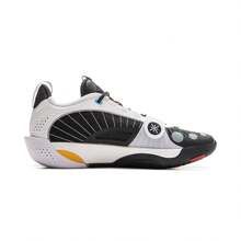 LI-NING WADE ALL CITY 13 ENCORE Men Squeaky Basketball Game Shoes Stable Support Wear-resistant Sports Shoes ABAV043 Legit Official Store - 黑/白 - 查看 2