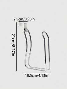 1pc Toilet Paper Holder Iron Art Roll Paper Rack Wall Mounted Hook Tissue Box For Bathroom