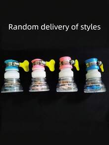 1/2/4件套水龙头洗发花洒，便携式水龙头水槽软管附件，手持式淋浴喷头，适用于多种规格的水龙头，用于洗澡、宠物、洗发、冲洗蔬菜、狗狗清洗喷雾器、美容用品、多用途水龙头 - 彩色 - 查看 9