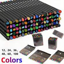 100支装细尖文具套装，包含圆珠笔、荧光笔，适合学生，返校必备，粉色调，也适合办公使用。 - 多色 - 查看 7