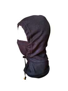Set 4 Pasamontañas Coipas Balaclava Hombre Táctico Térmico Cómodos Ajustables Motociclistas Montañistas - Negro - Ver 3