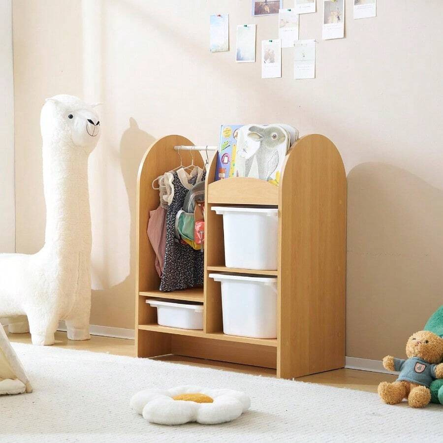 Toy Storage - Width 64.6 X Depth 40 X Height 85.3 cm - View 1