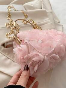 Túi cầm tay xích hoa mới 2025, Túi xách thời trang cho nữ, Túi đeo vai, Túi đeo chéo, Túi tote xích màu trơn [Họa tiết hoa ngẫu nhiên], Thích hợp để mua sắm, bỏ ví, Phụ nữ trẻ, Sinh viên đại học, Cặp đôi mới cưới, Nữ công sở. Lý tưởng cho văn phòng, trường đại học, công việc, kinh doanh, đi làm, hoạt động ngoài trời, du lịch và dã ngoại - Hồng - Xem 9