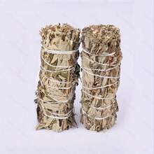 熏艾蒿，中国神药，适用于室内芳香疗法，负离子清洁和净化 - 非常适合瑜伽、冥想、放松礼物 - 彩色 - 查看 10
