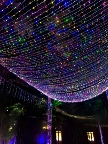 10m/80 Lights String Lights Decoration Lights, 1.5M/3M/6M/10M Outdoor LED String Lights, Battery Box Lights, Star Lights, Atmosphere Lights, Colorful LED Lights, Outdoor Decoration Lights, Waterproof Fairy Lights For Yard, Garden, Party, Holiday, Suitable For Living Room, Dining Room, Bedroom, Outdoor (No Battery Included)