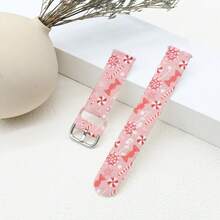 20mm/22mm Christmas Strap Compatible With Galaxy Watch 5Pro 45mm,7FE/6/5/4 40mm 44mm For Galaxy Classic Watch 6/4 42mm 46mm 43mm 47mm Soft Silicone Replaceable Watch Bracelet For Amazfit 45mm Smart Watch Band - 22mm - View 11
