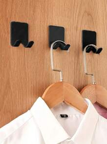 无需钻孔剃须的剃须刀架，壁挂式，带挂钩，用于电源线和插头存储、衣服、包袋 - 1 件/2 件 家居浴室装饰秋季装饰 女士返校收纳整理器 旅行必需品 返校宿舍收纳秋季装饰