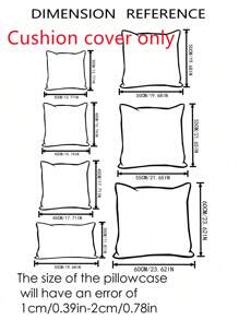 4 件装纯色无填充枕套，灯芯绒沙发靠垫套，家居装饰 - 棕色+菸草色+米色+咖啡棕 - 查看 7