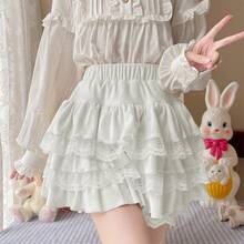 Lolita Outfit - [甜美公主風 重工蕾絲]白色 - 查看 5
