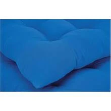 Tufted Outdoor Square Seat Patio Cushion - Pack Of 2, Blue