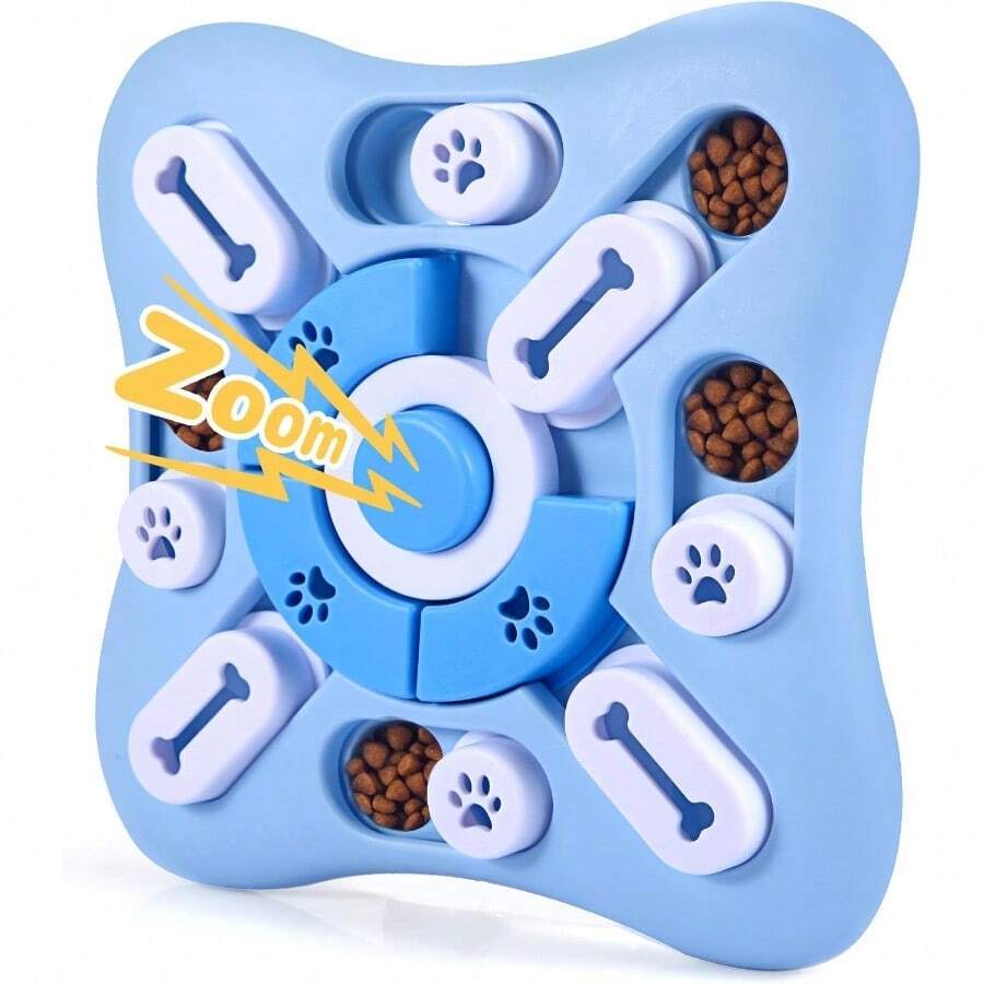 542YMXInteractive Dog Puzzle Toys For Large Medium Small Smart Dogs Squeaky Dog Enrichment Toys Mentally Stimulation Toys For Training Dog Treat Chew Toy Gifts For PuppyandCats