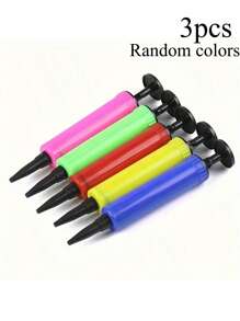 1pc Manual Balloon Inflator Pump - No Electricity Required, Random Color (Red, Green, Yellow, Pink) Handheld Latex & Foil Balloon Inflator - Easter, Wedding, Christening, Thanksgiving Party Accessory, Easy Operation Durable Design, Essential Tool For Celebrations (Recommend Purchasing 28CM Extra Large Size)