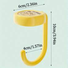 1pc Student Desk Hanging Bag, Detachable & Movable Hook, Desk Edge Hook, Adjustable For School/Office Desk, Backpack Storage Hook, Back To School Supplies