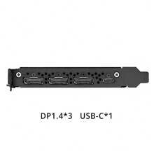 Nvidia Quadro RTX 4000 8GB GDDR6 Professional Graphics Card, Turing Architecture, Full Height, 3x DP 1.4 + USB-C (8K/4K HDR), For AI, Ray Tracing, 3D Rendering, CAD Simulation, Generative Design, Scientific Visualization (Industrial Packaging) - RTX 4000 8G - View 5