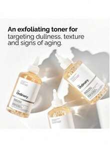 The Ordinary Ácido Glicólico 7% 240ml Sin Aceites Exfoliante tónico peeling químico cuidado facial antiimperfecciones minimiza poros iluminador piel grasa seca sensible sin aceites sin alcohol - Burdeos - Ver 1