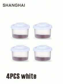 1/2/4 Pcs Salt And Pepper Set, Mini Durable Salt And Pepper Shaker Set, Spice Jars, Salt Container, Plastic Pepper Bottle With Airtight Lid Transparent, Kitchen Accessories, Spice Storage Box, Travel Seasoning Bottles Suitable For Home Kitchen, Outdoor Camping, Picnic, Beach, BBQ, Lunch Box, Portable Accessories