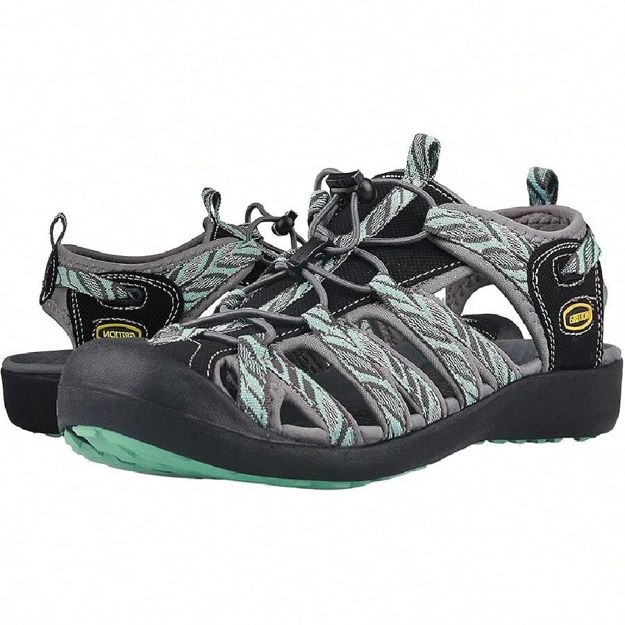 Hiking Women Closed Toe, Waterproof Hiking, For Summer Comfortable - 藍色 - 查看 1