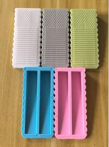 1pc Random Color Reusable Silicone Door Stopper, Shock-Absorbing Anti-Collision Design, No Drilling Required, Durable Rubber Material, Anti-Slip, Suitable For Small Doors, Door Stops, Door Wedges, Easy Installation, Anti-Pinch, Perfect Housewarming Gift - Fits All Homes - Ideal Birthday, Graduation Gift - Clear - View 13