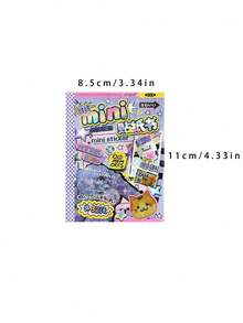 1 Set de 32 de autocolante decupate în stil retro, elemente vintage, autocolante decorative pentru scrapbooking, căni, mini modele - Multicolor - Vizualizare 10