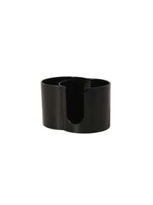 1pc Bathroom Storage Box, 2-In-1 Connected Makeup Remover Wipes & Cosmetic Tools Organizer Box, Desktop Vanity Tray