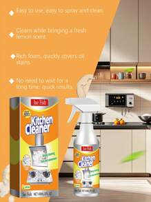 jakehoe Jakehoe Kitchen Foaming Cleaner, Effective Degreasing Foam Cleaner For Stove, Refrigerator And Home Cleaning. Versatile For Effectively Cleaning Cookware, Grill, Refrigerator And Other Equipment/Tools Of Oil Stains And Dust