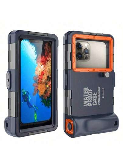 For Phone Case Diving Waterproof Universal Underwater Suitable For Mobile Phones With Size Less Than 6.9 Inch/17.5cm For Photo Video For IPhone 16 15 14 13 12 11 Pro Max Plus Case For Galaxy Ultra Plus; Swimming Snorkeling Protective Suitable For Outdoors,Compatible With Android And Most Smartphone,Gifts For Mother, Family, Friends, Kids, Birthday, Holiday Underwater Pouch Phone