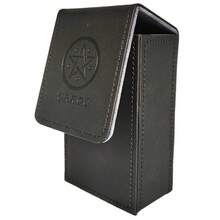 Tarot Card Box - Elegant Black Tarot Card Storage Box With Folding Lid Design, Scratch-Resistant And Impact-Resistant, Portable For Tarot Readers, Mediums, And Collectors, Compatible With Standard Size Cards (3.03x 1.67inch ), Divination Accessories, Fashionable Appearance, Sturdy Structure, Suitable For Occult Enthusiasts - màu đen - Xem 12