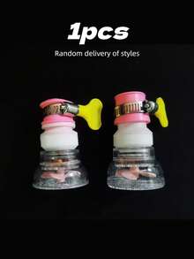 1/2/4件套水龙头洗发花洒，便携式水龙头水槽软管附件，手持式淋浴喷头，适用于多种规格的水龙头，用于洗澡、宠物、洗发、冲洗蔬菜、狗狗清洗喷雾器、美容用品、多用途水龙头 - 彩色 - 查看 10