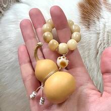 Fortuna y suerte semillas de calabaza retorcidas a mano, la primera opción para bricolaje con ingenio y de calabaza antigua y colección elegante, salud y suerte al alcance de tus dedos. - 100 piezas - Ver 5