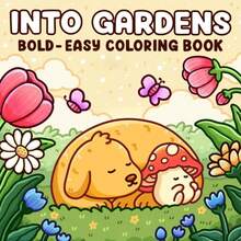 One Bold Simple Pattern Coloring Book: Easy, Quick Print Designs For Adults And Teens With Animals, Flowers, Food, And More! Thickened Easy Fill-In Art Relax Drawing Book, Inspiring DIY Creative Handcraft Skills