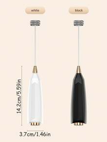 奶泡器、强力手持奶泡器、迷你奶泡器、咖啡搅拌器、适用于咖啡、拿铁、卡布奇诺、抹茶、热巧克力的不锈钢饮料搅拌机、便携式奶泡机、电动无线搅拌机迷你咖啡机 - 多色-stk08 - 查看 8