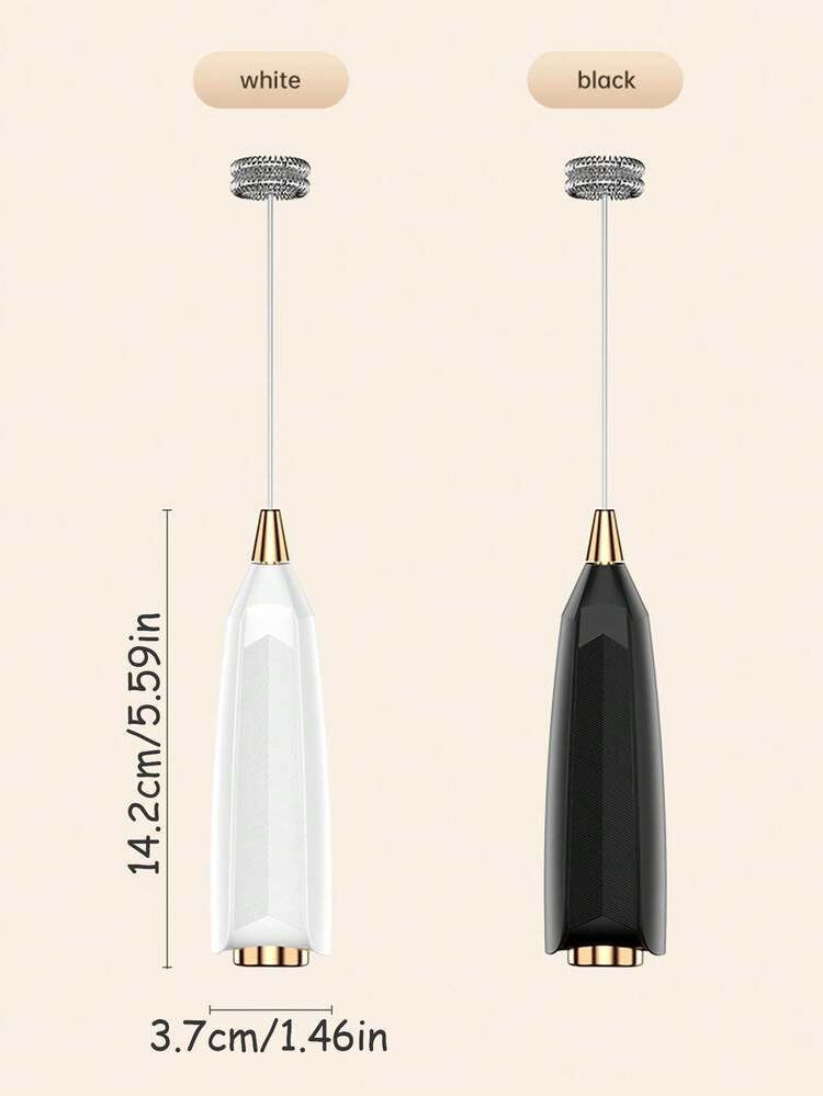 Milk Frother, Powerful Handheld Milk Frother, Mini Milk Foamer,Coffee Stirrer, Stainless Steel Drink Mixer For Coffee, Lattes, Cappuccino,Matcha,Hot Chocolate, Portable Foam Maker,Electric Wireless Blender Mini Coffee Maker - Multicolor-stk08 - View 8