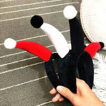 1pc Fashionable Halloween Cartoon Headband, Unique Funny Clown Headpiece, Cute Party Makeup Masquerade Costume Accessory