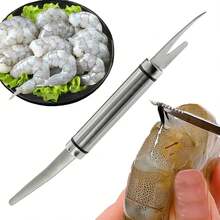 不锈钢虾线刀家用清理肠子切鱼肚刀切虾背虾尾工具