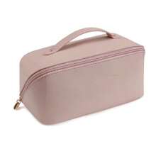 Großvolumige, tragbare, luxuriöse und wasserdichte Schminktasche, Kulturbeutel für Reisen, Sommerurlaub, Badezimmerdekoration Zuhause, Urlaubs-Makeup-Organizer, Badezimmerzubehör, Rückkehr zur Schule