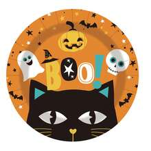 68 Pieces, Halloween Party Supplies - Suitable For Halloween Themed Party Gift Tableware, Dessert Plates, Cups, Napkins, Tablecloths, Straws, Suitable For Halloween Cowboy Western Boy Birthday Party Supplies, Decorative Napkins, Forks, Decorative Tableware Sets, Suitable For Horse Themed Party Gift Tableware, Derby Day Plates And Napkin Sets,