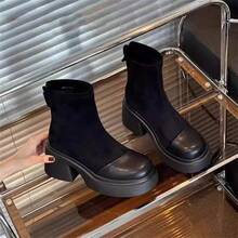 Women Ankle Boots & Booties - 黑色 - 查看 2