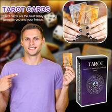 Tarot Rider Waite Para Principiantes, Cartas De Tarot En Español, Baraja Clásica De Tarot Con 78, Cartas Con Significado, Aprendizaje, Chakra, Planeta, Afirmación, Edición Española (1 PCS/2 PCS/3 PCS/4 PCS/5 PCS/6 PCS) - 1 pieza - Ver 6