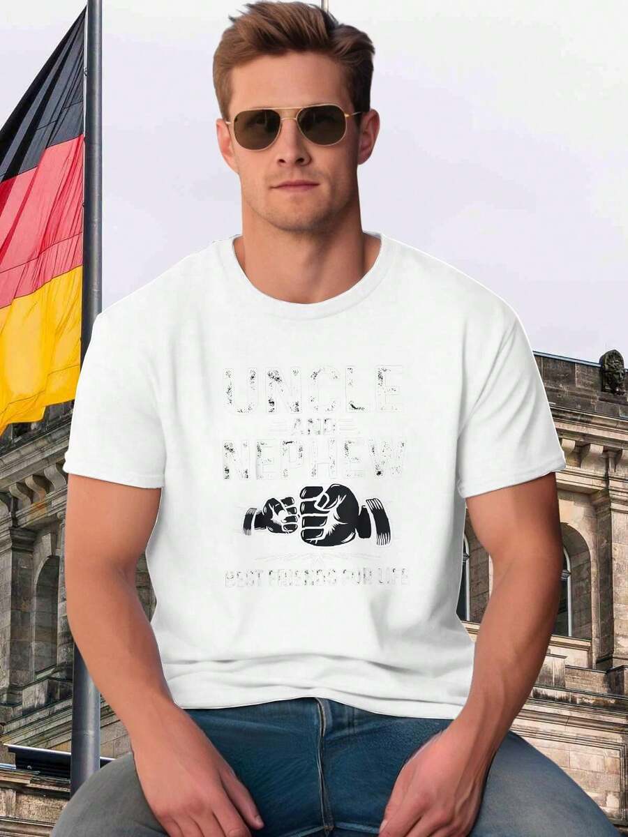 Men T-Shirts - 白色 - 查看 1