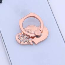360° Rotating Crystal Glitter Phone Ring Holder, Anti-Slip Grip, Universal For All Smartphones, Selfie Video Accessory - Multicolor - View 23