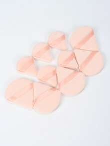 10pcs/Set Powder Puffs, 5pcs Regular Powder Puffs & 5pcs Mini Powder Puffs, Made Of Ultra Soft Velvet, Designed For Contouring, Eyes And Corners, Makeup Blender Powder Foundation Mixing Container,Makeup,Cheap,Room Decor,Vanity,Travel,Bedroom,Makeup Accessories,Puff,Makeup Blender,Powder Puff,Makeup Sponge,Cheap,Stocking Stuffers,Makeup,Makeup Tools,Cheap Stuff,Gifts,Gifts For Women,Christmas Gifts - Multicolor - View 5