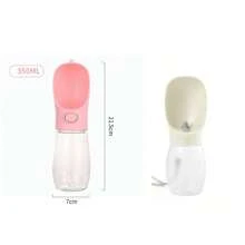 Portable Pet Water Bottle, Leakproof Dog/Cat Outdoor Walking Water Bowl For Chihuahua, Bulldog And Other Pets