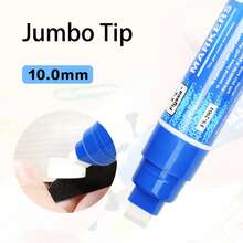 1 pieza Bolígrafo multiusos 2 en 1 con cambio de color, bolígrafo de pegamento líquido portátil para manualidades, sobres, fotos, secado rápido, aplicador de adhesivo sin desorden