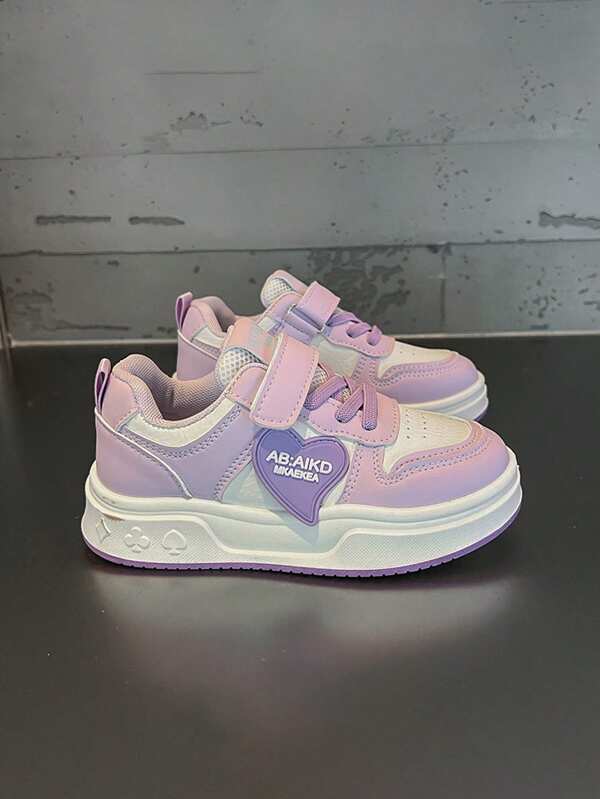 1 par de zapatos deportivos casuales cómodos, livianos y con amortiguación en la suela, aptos para interiores y exteriores, para niños, para otoño/invierno