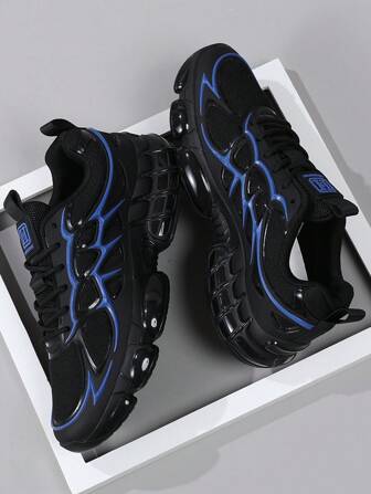 Low Top Men's Sports Shoes Sneakers Men Casual Running Shoes Jogging Shoes Male Walking Shoes Fashionable Ombre Gradient Red Color Footwear Tennis Streetwear