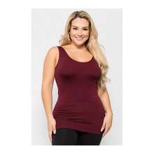 Yelete Comfortable Plus Size Tank Tops For Women - 灰色 - 查看 10
